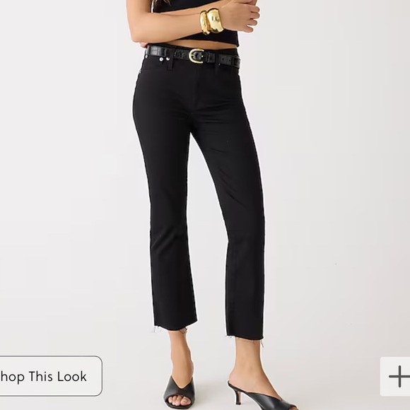 J. Crew Black Billie Demi Boot Crop - Picture 3 of 9